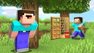 НУБ СЛЕДИТ ЗА ПРО 24 ЧАСА В МАЙНКРАФТ ! НУБИК НЕВИДИМКА И ТРОЛЛИНГ В MINECRAFT