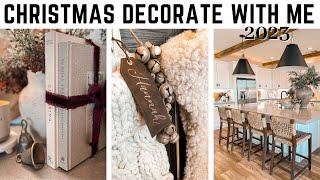 ** NEW CHRISTMAS DECORATE WITH ME ||  Kitchen & Hot Chocolate Bar || PART 3 || 2023