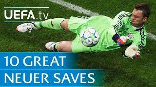 Ten great Manuel Neuer saves