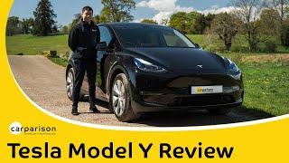 Tesla Model Y Long Range Review (2022) | Carparison