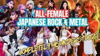 Female Japanese Metal and Rock Bands - reacting to the elephant in the room