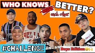 KaJam- WHO KNOWS ME BETTER? #Challenge (Boys Edition)