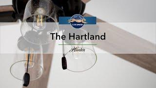 The Hartland Ceiling Fan from Hunter