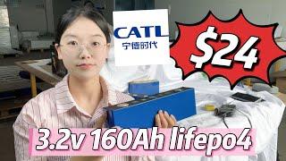 CATL 3.2v 160Ah lifepo4 cell power battery for EVs forklift solar energy storage