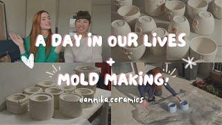 Our Small Business Journey: Discover What Happens on a Day of Mold Making!