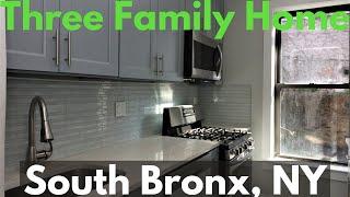 Three Family South Bronx NY House For Sale 314 East 165th St, Bronx, NY