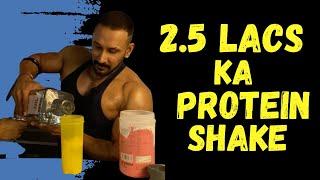 2.5 lakh ka Protein shake try kara Tarun Gill ne - O penchod @TaarunSGill