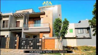 MTS Group Presents 5 Marla Modern Contemporary Style House In CITI Housing Sialkot.