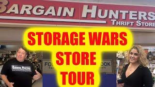 Storage Wars STORE TOUR Bargain Hunters Thrift Rene Casey Nezhoda