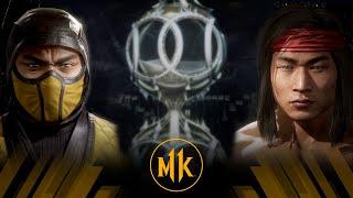 Mortal Kombat 11 - 'Klassic' Scorpion Vs 'Klassic' Liu Kang (Very Hard)