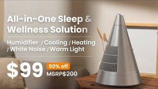 Cozyhubb 6-in-1 Temperature Control Hub | Ultimate Home Comfort with Heating, Cooling & More