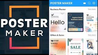 Poster Maker, Flyer Maker App ( FULL TUTORIAL)