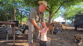 Así es la VIDA en una COLONIA RURAL/ Hombre de campo CHAQUEÑO/ Charata- Chaco