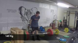 John Stang Clean and Jerks 7 Kg Over American Record: Max Out Friday 3-31-17