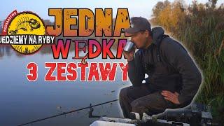 1 WĘDKA 3 ZESTAWY  -  Szybka wymiana !!! METODA i KLASYK w jednym