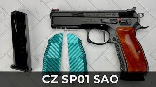 CZ SP01 Single Action Only - Wow!