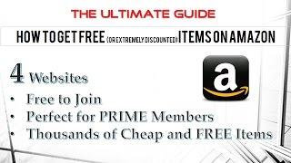 HOW TO GET FREE (or extremely discounted) ITEMS ON AMAZON - THE ULTIMATE GUIDE