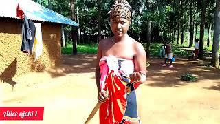 African village life// outdoor bathing