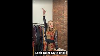 This Style Trick Will Make You LOOK TALLER | Petite Style | Fashion Tips