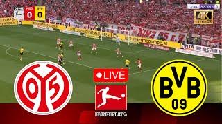 [LIVE] FSV MAINZ 05 vs BORUSSIA DORTMUND Bundesliga 24/25 Full Match Streaming - PES 2021 Simulation