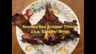 Smoked Red Snapper Throats