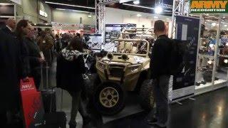 IWA 2016 hunting security and military equipment weapons small arms Nuremberg Germany trade fair