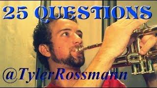 25 QUESTIONS ABOUT ME || TYLER ROSSMANN