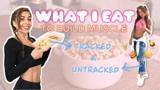 What I Eat in a Day | Tracked Day vs Untracked Day | Vegan Bodybuilding