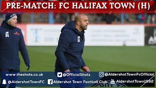 Anwar Uddin Pre-Match: FC Halifax Town (H)