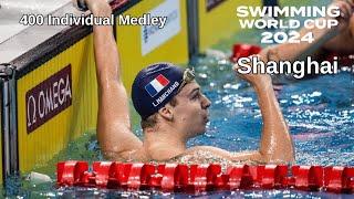 Леон Маршан 400м комплексне плавання, Шанхай 2024/Leon Marchand 400 IM, World Cup 2024, Shanghai