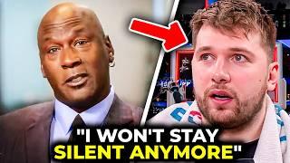 Michael Jordan's POWERFUL Words Left  Luka Doncic SPEECHLESS