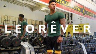 Follow Leorêver model Nick Reese as he works out at Gold's Gym in Venice, California