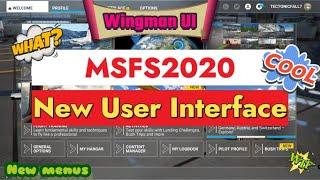 msfs2020 New user interface addon WOW! With NEW menus, New weather presets and more!