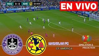 EN VIVO Club América vs Mazatlán FC Liga MX Apertura Jornada 14 Mazatlán vs América EN VIVO