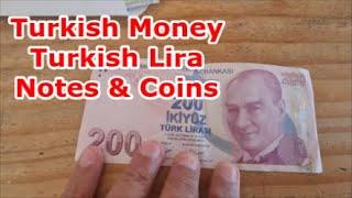 What Does Turkish Money Look Like? Turkish Lira Note & Coins | July 2022