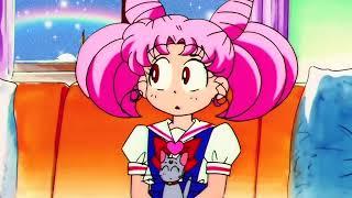 Chibiusa and Diana know he's outside.