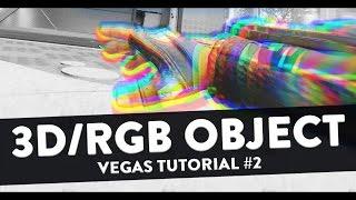 How to Make 3D / RGB Effect - Sony Vegas Tutorial #2