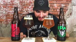 Arrogant Bastard Ale VS Stone IPA Beer Review