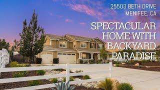 Menifee Home for Sale in Calder Ranch | 4 Bedroom, 3 Bath, Nearly 1 Acre