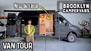 Jaw-Dropping Sprinter Van Tour: Luxury Woodwork & Hidden Tech!