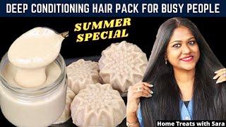 Get super Silky & Glossy hair in 1 day | Deep conditioner | DIY Hair Mask | Instant Glossy Hair