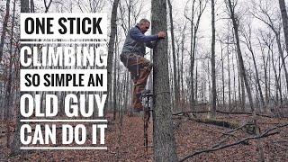 Saddle Hunting 101 - One Sticking (One Stick Climbing)