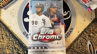 NEW! 2021 Topps Chrome Baseball Hobby Box! ** SSP! Autos, Rc’s! **