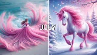 Choose Your Birthday Month and see your Beautiful Dress and Unicorn   #viral #trending