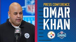 GM Omar Khan Press Conference (Feb. 25) | 2025 NFL Scouting Combine | Pittsburgh Steelers