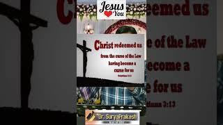 Christ has redeemed you from the curse | Galatians 3:13 |  Dr. Suryaprakash #live #love #motivation