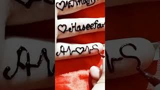 Comment your name ️ #diy #viral #tattoo #mehndi