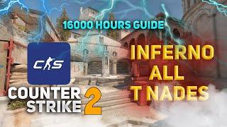 СОРС2 ИНФЕРНО ВСЕ ТОПОВЫЕ ГРАНАТЫ ЗА Т САЙД / INFERNO SOURCE2 ALL T SIDE TOP NADES