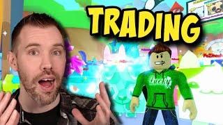 LIVE | TRADING HUGES AND GEMS PET SIMULATOR 99  | Roblox