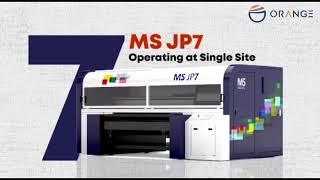 7 MS JP7 Digital Printers operating smoothly at client site!!